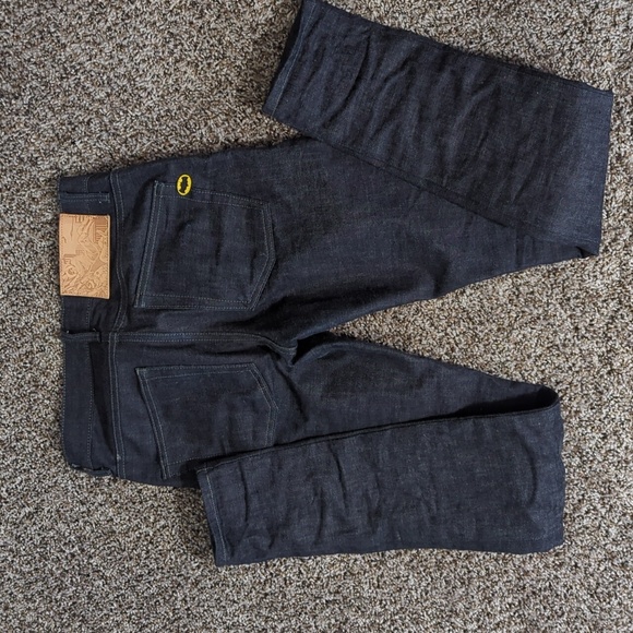 Rare Naked & Famous Super Guy Batman Jeans - Picture 8 of 10